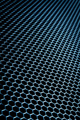 Image showing abstract metallic grid