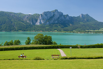 Image showing Mondsee lake