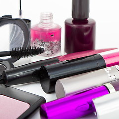 Image showing collection of make-up