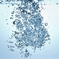 Image showing bubbles in water