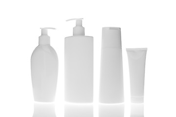 Image showing cosmetic bottles