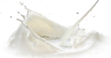 Image showing milk splash