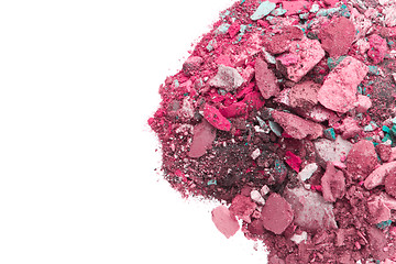 Image showing crushed eyeshadows