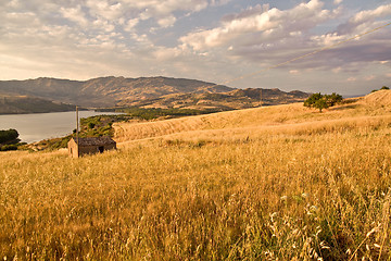 Image showing typical sicilian landscape