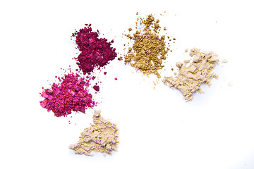 Image showing crushed eyeshadow