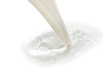 Image showing milk splash