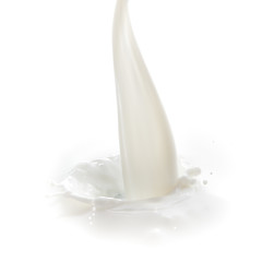 Image showing milk splash