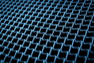 Image showing abstract metallic grid