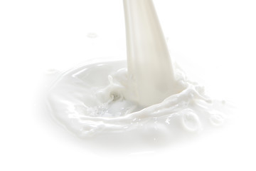 Image showing milk splash