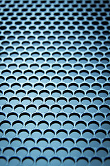 Image showing abstract metallic grid