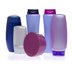 Image showing cosmetic bottles