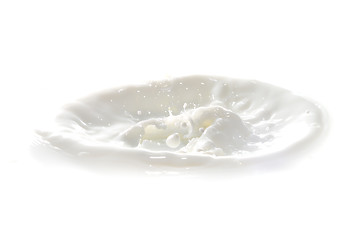 Image showing milk splash