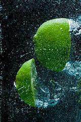 Image showing fruit splash