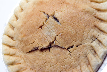 Image showing   pot pie shell cooked
