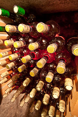 Image showing wine bottles