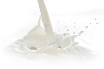 Image showing milk splash