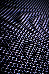 Image showing abstract metallic grid