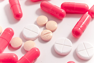 Image showing pills on white background