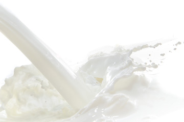 Image showing milk splash