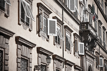 Image showing Tuscan historic architecture