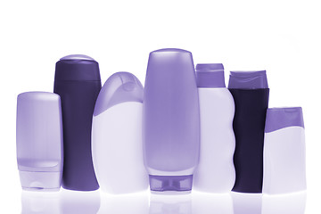 Image showing cosmetic bottles