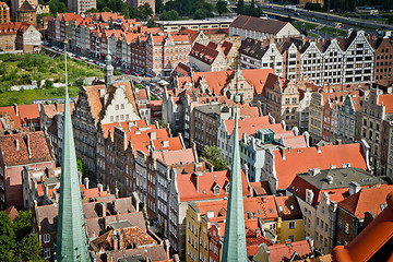 Image showing historic city of Gdansk