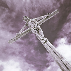 Image showing the crucifixion