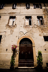 Image showing Tuscan historic architecture