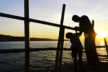 Image showing Father and Son