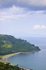 Image showing Beach and Mountain