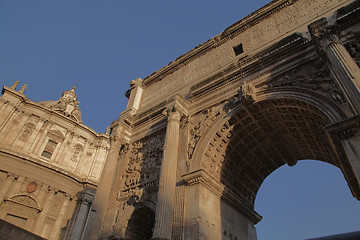 Image showing Arch of Septimius Severus, Rome