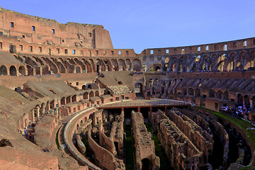 Image showing Colosseum, Rome, interior