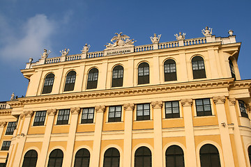 Image showing Schonbrunn