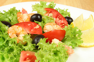 Image showing Sea food salad