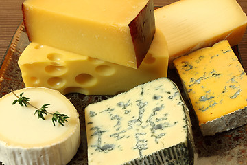 Image showing Cheese plate