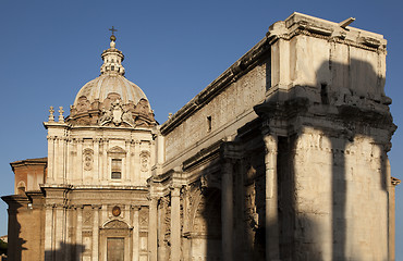 Image showing Roman Forum, Arch of Septimius Severus