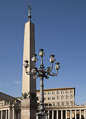 Image showing Obelisk, St Peters Square, Rome