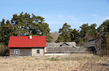 Image showing The house in a countryside 