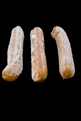 Image showing Frozen hotdogs