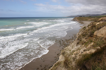 Image showing East coast, New Zealand