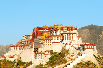 Image showing Landmark of Potala Palace in Tibet