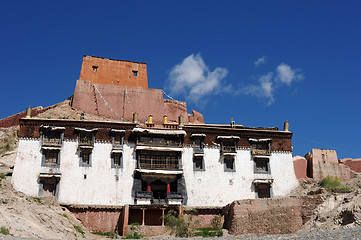 Image showing Typical Tibetan building