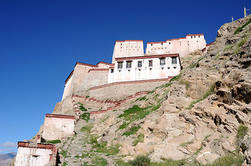 Image showing Ancient Tibetan castle