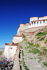 Image showing Ancient Tibetan castle