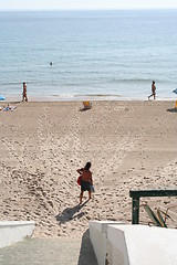Image showing The Mediterranean beach