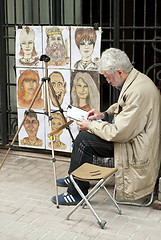 Image showing Street artist