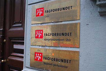 Image showing Fagforbundet