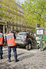 Image showing Accident in Paris's metro