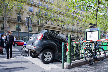 Image showing Accident in Paris's metro