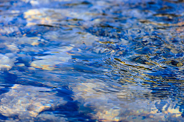 Image showing pebbles under water